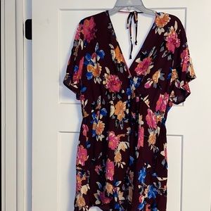 Xhilaration floral romper
